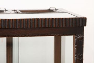 アンティーク家具　アンティーク　大正ロマン　古い貴金属店の高級ガラスケース(ショーケース)