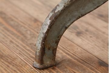 アンティーク家具　アンティーク　インダストリアルデザインワークテーブル(作業台・ダイニングテーブル)