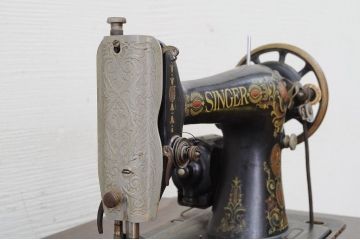 アンティーク雑貨　希少なエリザベスシンガーミシン