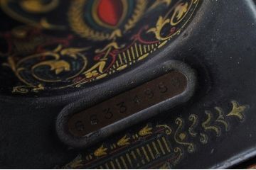 アンティーク雑貨　希少なエリザベスシンガーミシン