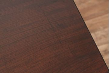 アンティーク家具　アンティーク　重厚な古材天板(ケヤキ)のアイアンフレーム作業台(ダイニングテーブル)