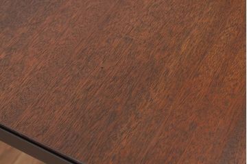 アンティーク家具　アンティーク　欅古材天板のアイアンフレームダイニングテーブル