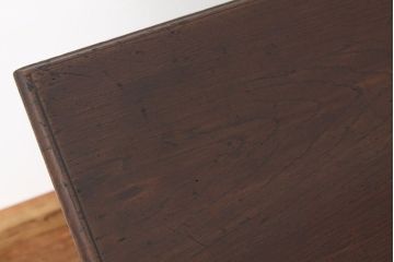 アンティーク家具　アンティーク　大正ロマン　上質な特大総栗ダイニングテーブル(作業台)