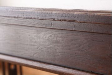 アンティーク家具　アンティーク　大正ロマン　上質な特大総栗ダイニングテーブル(作業台)