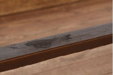 アンティーク家具　アンティーク　大正ロマン　上質な特大総栗ダイニングテーブル(作業台)