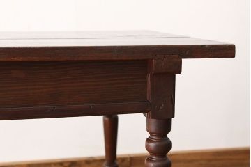 アンティーク家具　大正ロマン　アンティークダイニングテーブル