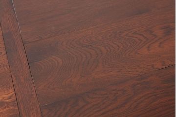 アンティーク家具　アンティーク　総ナラ材の特大バタフライテーブル(作業台・ダイニングテーブル)