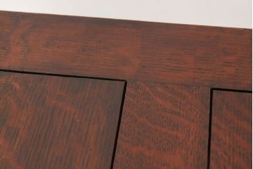 アンティーク家具　イギリスアンティーク　オーク材ドローリーフテーブル(エクステンションテーブル)
