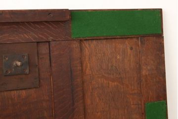 アンティーク家具　イギリスアンティーク　オーク材ドローリーフテーブル(エクステンションテーブル)