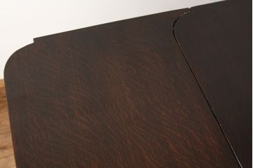 アンティーク家具　イギリスアンティーク　最上級　上質な特大ドローリーフテーブル(エクステンションテーブル)