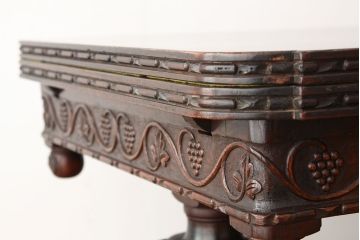 アンティーク家具　イギリスアンティーク　最上級　上質な特大ドローリーフテーブル(エクステンションテーブル)