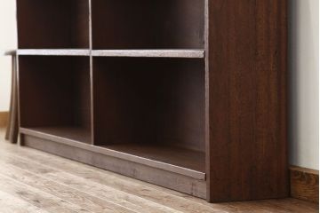 アンティーク家具　アンティーク　古い学校の大きな飾り棚?(陳列棚・本棚)