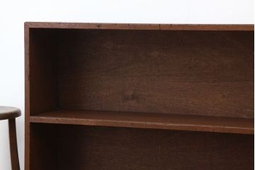 アンティーク家具　アンティーク　古い学校の大きな飾り棚?(陳列棚・本棚)