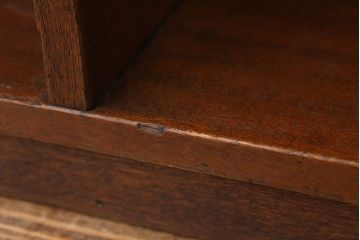 アンティーク家具　アンティーク　古い学校の大きな飾り棚?(陳列棚・本棚)
