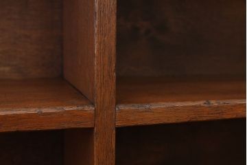 アンティーク家具　アンティーク　古い学校の大きな飾り棚?(陳列棚・本棚)