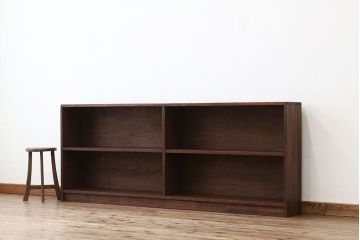 アンティーク家具　アンティーク　古い学校の大きな飾り棚?(陳列棚・本棚)