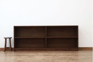 アンティーク家具　アンティーク　古い学校の大きな飾り棚?(陳列棚・本棚)