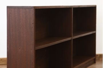 アンティーク家具　アンティーク　古い学校の大きな飾り棚?(陳列棚・本棚)