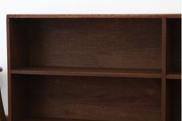アンティーク家具　アンティーク　古い学校の大きな飾り棚?(陳列棚・本棚)