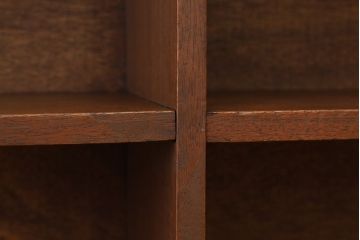 アンティーク家具　アンティーク　古い学校の大きな飾り棚?(陳列棚・本棚)