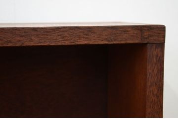 アンティーク家具　アンティーク　古い学校の薄型飾り棚?(陳列棚)
