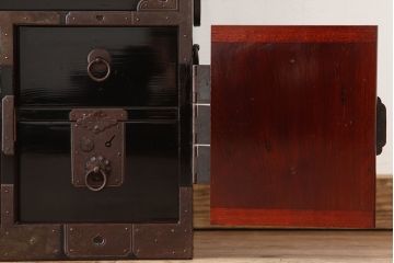 アンティーク家具　古民具・骨董　コンディションの良い上手庄内箪笥