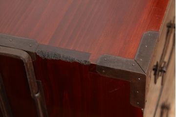 アンティーク家具　古民具・骨董　コンディションの良い上手庄内箪笥