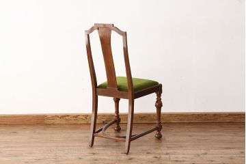 アンティーク家具　イギリスアンティーク　マホガニー　上品なチェア1脚