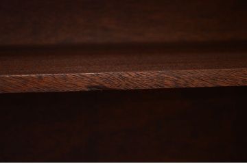 アンティーク家具　古い木のシンプルな飾り棚(下駄箱)