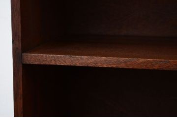 アンティーク家具　古い木のシンプルな飾り棚(下駄箱)