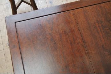 アンティーク家具　古い唐木の味のある座卓
