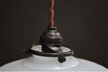 大正〜昭和初期　可愛い吊り下げ照明(電笠)(3)