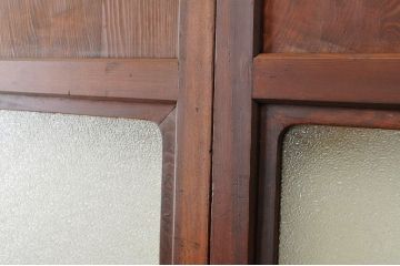 極上美品!古いダイヤガラス帯戸4枚セット