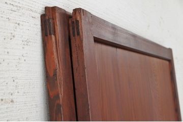 極上美品!古いダイヤガラス帯戸4枚セット