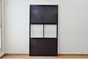 味わい深い美しいガラス帯戸1枚