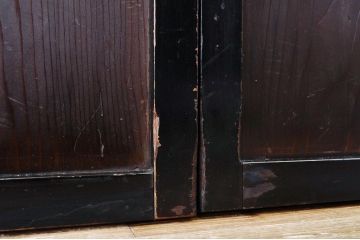 ★味わい深い美しいガラス帯戸2枚セット1