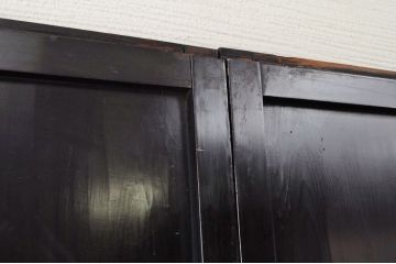 ★味わい深い美しいガラス帯戸2枚セット2