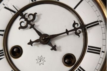 アンティーク雑貨　〇ドイツ製ユンハンス社　アンティーク掛時計(ボンボン時計)