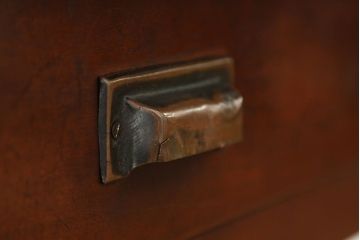 アンティーク家具　アンティーク　古い木のシンプルな平机(テーブル)