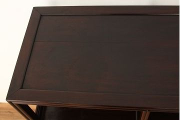 アンティーク家具　アンティーク　素敵な雰囲気!上品な唐木飾り棚(茶棚)
