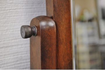 中古　北海道民芸家具鏡台