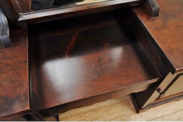 中古　北海道民芸家具鏡台