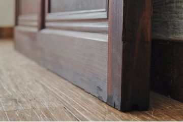 ★古いお屋敷の上質なガラス引き戸1枚
