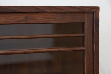 アンティーク家具　アンティーク　古い木のシンプルな下駄箱(収納棚)