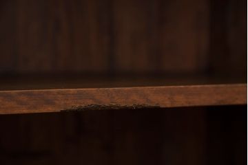 アンティーク家具　アンティーク　古い木のシンプルな下駄箱(収納棚)