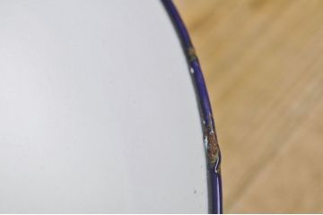 昭和レトロ　ホーロー製の吊り下げ照明1