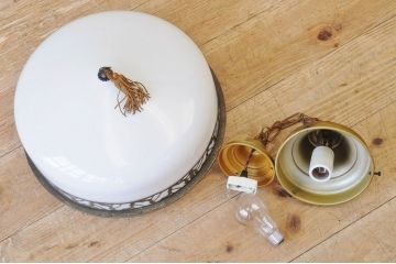 特大!!古いお屋敷特大吊り下げ照明(電笠)