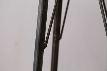 アンティーク家具　オリジナル　アイアンハイスツール 1脚(丸椅子)インダストリアル工業系(2)