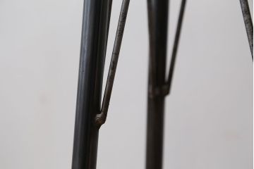 アンティーク家具　オリジナル　アイアンハイスツール 1脚(丸椅子)インダストリアアル工業系(5)