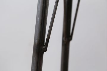 オリジナル　アイアンハイスツール 1脚(丸椅子)インダストリアアル工業系(6)